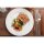 Olympia Whiteware Teller mit breitem Rand 25cm (12 Stück)