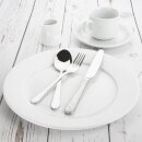 Olympia Whiteware Teller mit breitem Rand 28cm (6 Stück)