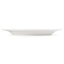 Olympia Whiteware Teller mit breitem Rand 28cm (6 Stück)