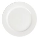 Olympia Whiteware Teller mit breitem Rand 28cm (6 Stück)