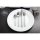 Olympia Whiteware Teller mit breitem Rand 28cm (6 Stück)