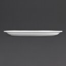 Olympia Whiteware ovale Servierteller 29,2cm (6 Stück)