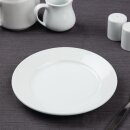 Olympia Athena runde Teller mit breitem Rand 20,2cm (12 Stück)