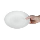 Olympia Athena runde Teller mit breitem Rand 25,4cm (12 Stück)