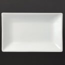 Olympia Whiteware rechteckige Servierteller 20 x 13cm (6 Stück)