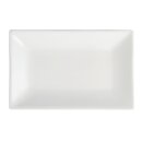 Olympia Whiteware rechteckige Servierteller 20 x 13cm (6 Stück)