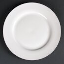 Olympia Lumina runde Teller mit breitem Rand 27cm (4...