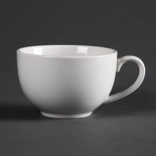 Olympia Whiteware elegante Tassen 23cl (12 Stück)
