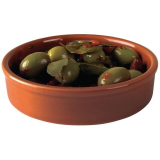 Olympia Rustic Tapasschalen Terrakotta 13,4cm (6 Stück)
