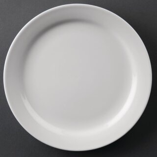 Olympia Athena runde Teller mit schmalem Rand 16,5cm (12 Stück)