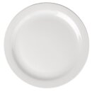 Olympia Athena runde Teller mit schmalem Rand 22,6cm (12 Stück)