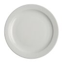 Olympia Athena runde Teller mit schmalem Rand 25,4cm (12 Stück)
