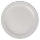 Olympia Athena runde Teller mit schmalem Rand 25,4cm (12 Stück)