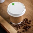 Vegware kompostierbarer 79er-Papierdeckel für...