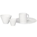 Olympia Whiteware konische Auflaufförmchen weiß 7cm (12 Stück)
