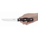Olympia Steakmesser mit runder Spitze schwarz,12 Stück