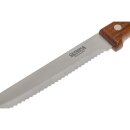 Olympia Steakmesser mit runder Spitze Holz,12 Stück