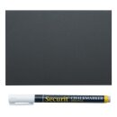 Securit Tafelschilder A6 mit Kreidemarker 4 Spitzen- und...