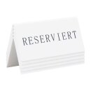 Securit Reserviert Tischständer Deutsch: Reserviert...