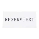 Securit Reserviert Tischständer Deutsch: Reserviert (5 Stück)