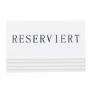 Securit Reserviert Tischständer Deutsch: Reserviert (5 Stück)