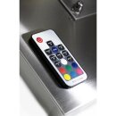 Securit Edelstahl LEDs 4xA4 Informationsdisplay (ohne Mast und Sockel)