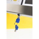 Securit Edelstahl LEDs 4xA4 Informationsdisplay (ohne Mast und Sockel)