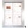 Securit Edelstahl LEDs 4xA4 Informationsdisplay (ohne Mast und Sockel)