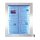 Securit Edelstahl LEDs 4xA4 Informationsdisplay (ohne Mast und Sockel)