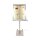Securit Edelstahl LEDs 4xA4 Informationsdisplay (ohne Mast und Sockel)