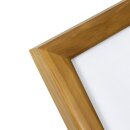 Securit Teak weiß LEDs Informationen 4xA4 Display (ohne Mast und Sockel)