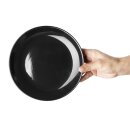 Olympia Cafe Coupe Teller Schwarz - 200mm 8" (12...