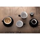 Olympia Cafe Espresso Untertasse Schwarz (12 Stück)