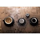 Olympia Cafe Espresso Untertasse Schwarz (12 Stück)