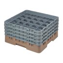 Cambro Gläserspülkorb beige mit 25 Fächern...