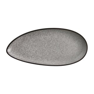 Olympia Mineral blattförmige Teller 25,5 x 12cm
