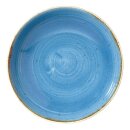 Churchill Stonecast Coupe Schale, rund, Kornblumenblau,...