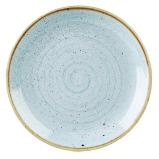 Churchill Stonecast Coupe Teller, rund, Enteneiblau, 200 mm (12 Stück)