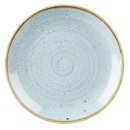 Churchill Stonecast Coupe Teller, rund, Enteneiblau, 200 mm (12 Stück)