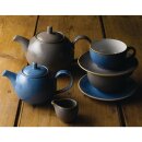 Churchill Stonecast Cappuccinotasse Peppercorn Grey 12oz (Packung mit 12) (12 Stück)