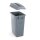 AmerBox Mülleimer 60L schmal - aus Polypropylen (PP), platzsparend & hygienisch, 455x315xH580 mm