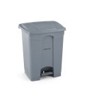 Tret-Abfalleimer, AmerBox, 87L, Hellgrau, 500x410x(H)815mm