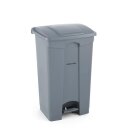 Tret-Abfalleimer, AmerBox, 87L, Hellgrau, 500x410x(H)815mm