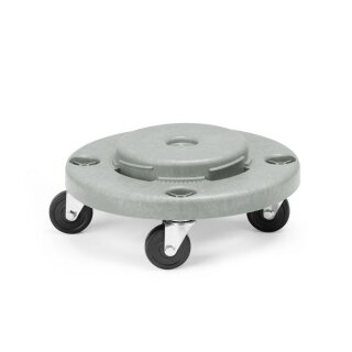 Wagen für Abfalleimer rund, AmerBox, Passend für 691403, ø400x(H)165mm