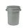 AmerBox Abfalleimer rund 80L - Ø490xH620 mm, aus Polypropylen, grau