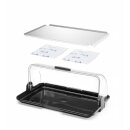 Hendi Rolltop Präsenter transparent für kaltes und warmes Buffet