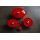 Emaillierter Gusseisentopf, HENDI, 3,7L, Rot, 317x240x(H)105mm