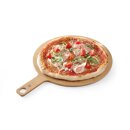 Pizzabrett mit Griff, HENDI, ø356x(H)6mm