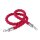 Absperrseile, HENDI, rot mit polierten Haken, Rot, (L)1500mm
