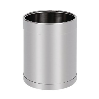 Bolero Papierkorb in Edelstahl 10,2L